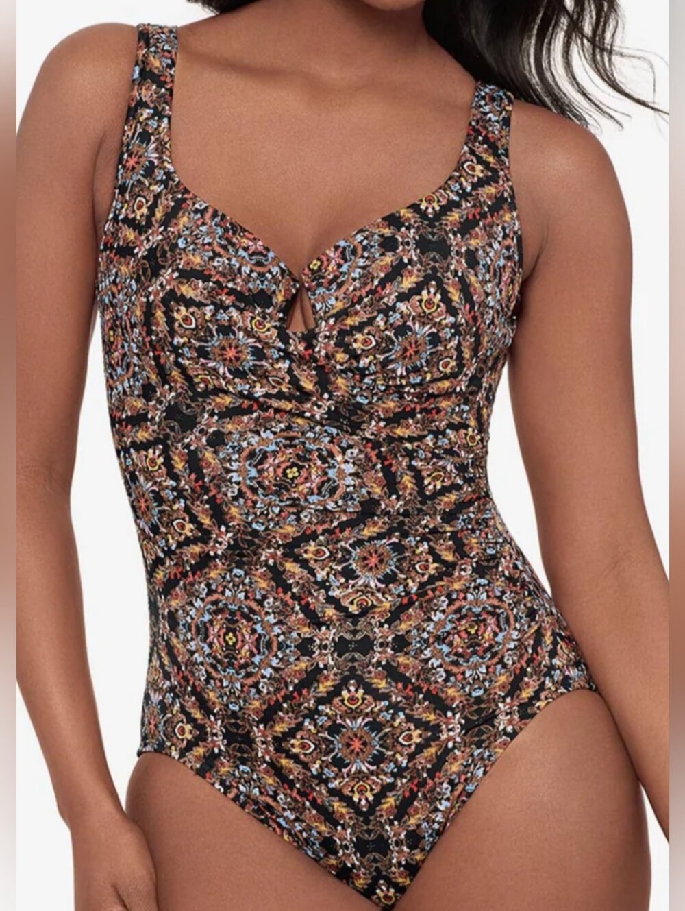 Miraclesuit Escape One Piece in Scandale Swimsuit Size 8 Sculpting